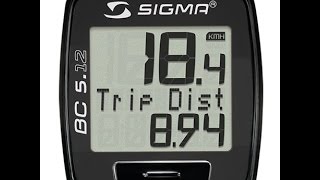 Обзор и НАСТРОЙКА Велокомпьютера Sigma Sport BC 5.12