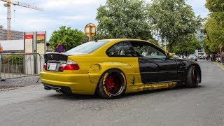 Tuner cars leaving Car show | Pro Art CarShow 2018
