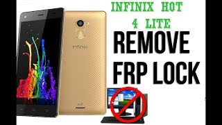 bypass frp google account verification reset infinix hot 4 lite By Mobile Geek