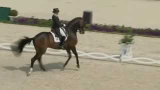 Tinne Vilhelmson Silfven & Don Auriello,Aachen CDIO5* 2014