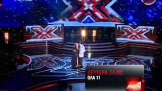 X Factor 3 Greece - Live Show 8 - Elena - Τα κορμιά και τα μαχαίρια