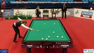 XII Международный бильярдный турнир «Кубок Кремля» Шевкунов - Крыжановский