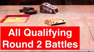 RC Combat Robot Wars - All Battles for Q2 - 2015 RC World Championships Qualifying Round