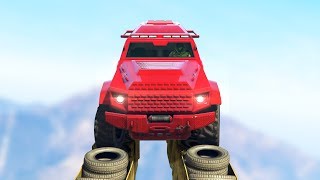 ЖЕСТКИЙ ПАРКУР НА БРОНИРОВАННОЙ МАШИНЕ В GTA 5 ONLINE