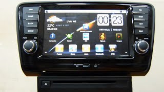 Штатная магнитола Skoda Octavia A7 2013-2014 Андроид 2.3 - AudioSources ANS-840A (Android)