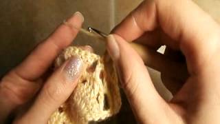 2  Как связать простую шаль, 4, 5 ряды