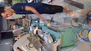 máy cắt nhôm 2 đầu 380 hitachi nhật bãi.sdt 0986 758 928