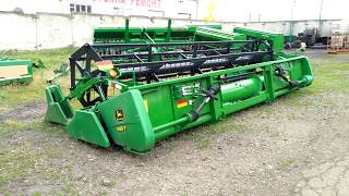 Обзор зерновой флекс жатки John Deere 920 Flex (6,1 м.) под John Deere 9560 STS