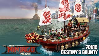 Lego The Lego Ninjago Movie: 70618 Destiny's Bounty Set Review