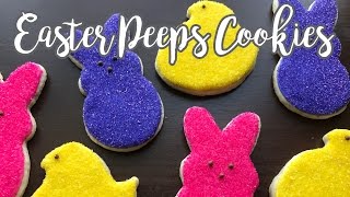 How to Decorate Easter Peeps Cookies
