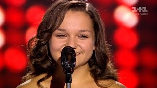 Кристина Галайко "O mio babbino caro" – выбор вслепую – Голос. Дети 3 сезон