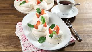 Пирожное "Павлова". Вкусно, быстро, ШЕФМАРКЕТ!