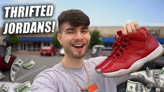 JORDAN 11's COP'T IN THE THRIFT SHOP! Trip to the Thrift #237