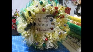Vintage,  Have Yourself ,A Merry Little Christmas Wreath