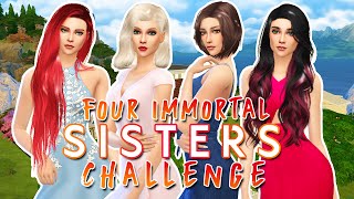 Let's Play: The Sims 4 | The Four Immortal Sisters Challenge | Part 5 | Rejected!