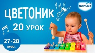Понятие "Мой дом". Развитие ребенка 1,5-2 лет по методике "Цветоник". Урок 20