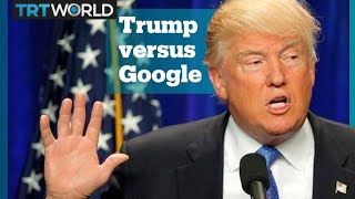 Trump attacks Google, Facebook and Twitter