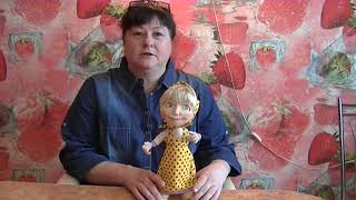 мастер класс на куклу из капрона и синтепона