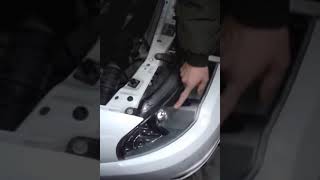 Замена лампочки ближнего света и воздушного фильтра DAEWOO NEXIA