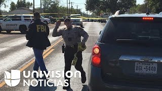 Autoridades investigan tiroteo que deja varías víctimas en una iglesia de Sutherland Spring, Texas