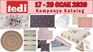 TEDİ 17 OCAK - 29 OCAK 2020 KATALOG | TEDİ TEKSTİL VE EV TEKSTİLİ ÜRÜNLERİ | TEDİ MAĞAZALARI
