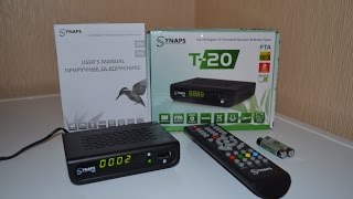 Тюнер (ресивер) Т2 Synaps T20 обзор и настройка