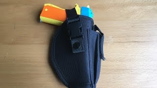Backyard Blasters Quickdraw Tactical Pistol Holster Review