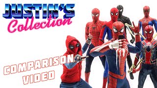 Hot Toys PS4 Spider-Man Advanced Suit Comparison Video