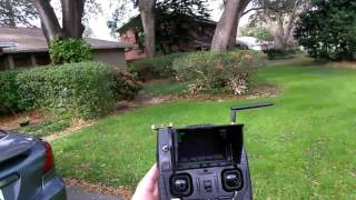 Hubsan X4 H502E Using 501S Transmitter, 2 Fly Aways