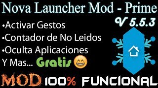 Nova Launcher MOD ? v5.5.3 Android [Totalmente Funcional]