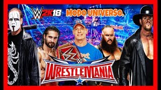 WRESTLEMANIA 32 - TERMINO MODO UNIVERSO #2 - WWE 2K18 - PS4 - ARGENTINA