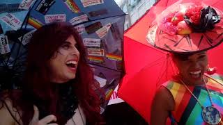 Public Spanking and Proud. BDSM in Pride Parade Tel aviv 2018. Spank about wit Alexa Vanilt.