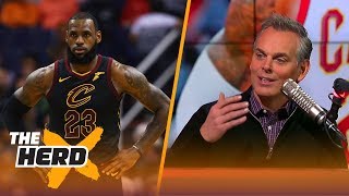 Colin Cowherd and Nick Wright react to LeBron's 14th triple-double | THE HERD