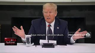 Donald Trump Rutin Konsumsi Hydrochloroquine Untuk Mencegah Penularan Covid-19