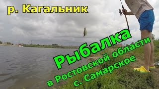 Рыбалка в Ростовской области. Река Кагальник. Село Самарское.