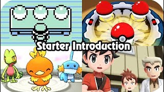 Evolution of Picking Your Starter Pokémon (1996 - 2018)