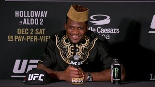 UFC 218: Francis Ngannou Post-Fight Press Conference - MMA Fighting