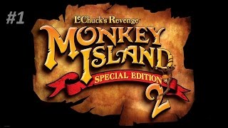 Monkey Island 2 Lechuck's Revenge [FULL РУС/60FPS] Прохождение #1 Первое знакомство с игрой