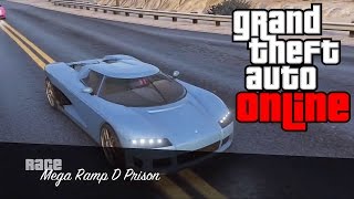 GTA 5 Online - MEGA PRISON RAMP! (GTA 5 Funny Moments!)