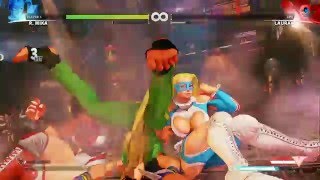Street Fighter 5: Rainbow Mika Butt Crush Critical Art