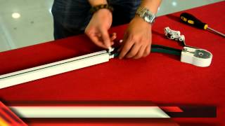 SZONE Motorized Curtain Track Installation Videos