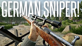 GERMAN KAR-98K SNIPER! - Post Scriptum 40 vs 40 Gameplay