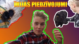 PAMODOS DEGOŠĀ GULTĀ | 12KM Pārgājiens Vētrā! | Govju Pavēlnieki |