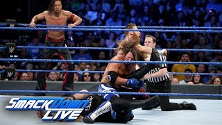 AJ Styles & Shinsuke Nakamura vs. Kevin Owens & Sami Zayn: SmackDown LIVE, Jan. 30, 2018