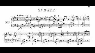 Haydn - Sonata in E minor Hob. XVI/34 - First Movement, Presto