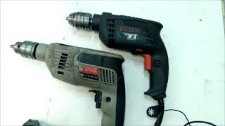 Замена патрона дрели BOSCH GSB 13RE VS ИНТЕРСКОЛ ДУ-13/780ЭР обзор конструкции