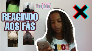 REAGINDO MEUS INSCRITOS  DANÇANDO FUNK | Bia Silva