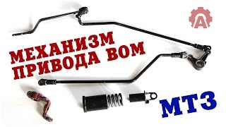 Механизм привода вала отбора мощности МТЗ