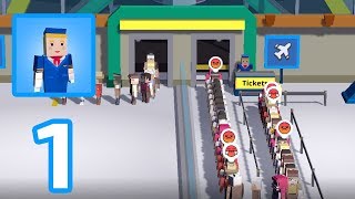Idle Tap Airport - Gameplay Walkthrough Part 1 (IOS, Android)
