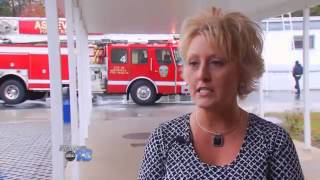 Fire at TC Roberson School